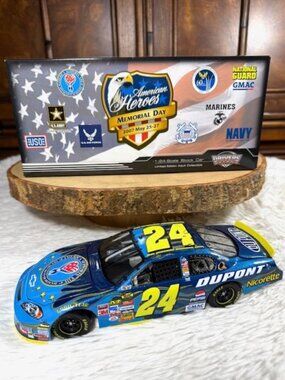 Jeff Gordon #24 DuPont DOD Military 2007 Monte Carlo SS 1:24 Scale Stock Car